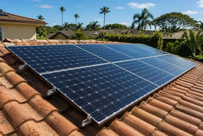 Installation de panneaux solaires à Aubignan
